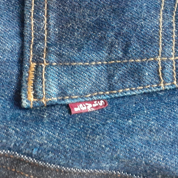 Levi's Button Fly Skinny Jeans Navy blue 29" Waist - Picture 4 of 11